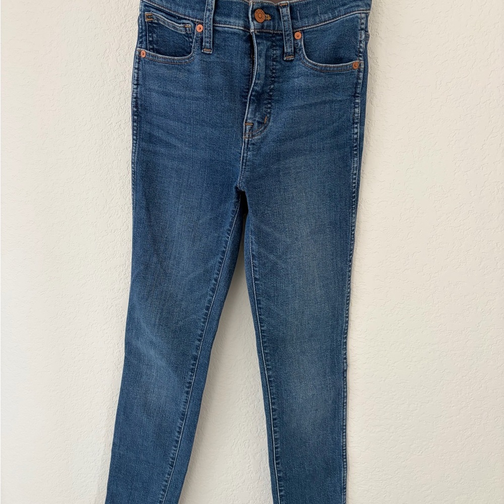 Madewell Women's Skinny Jeans in Classic Blue